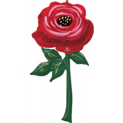 Multi-Balloon Painted Rose