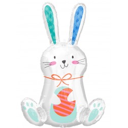 SuperShape White Funny Bunny