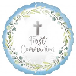 Standard My First Communion Blue