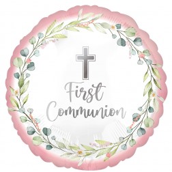 Standard My First Communion Pink