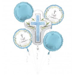 Bouquet My First Communion Blue