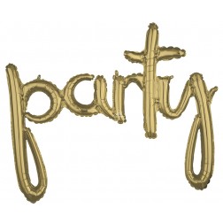 CI: Script Phrase Party White Gold