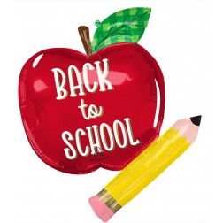 SuperShape Back to School Apple & Pencil P30