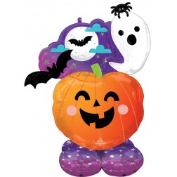 CI: Airloonz Fun & Spooky Ghost & Pumpkin