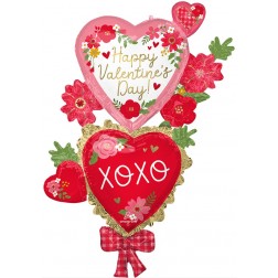 Multi-Balloon HVD Floral and XOXO