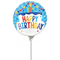 9" Happy Birthday Tiered Cake