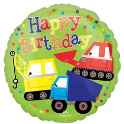 Standard Happy Birthday Trucks