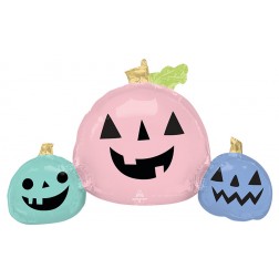 SuperShape Pastel Halloween Pumpkins