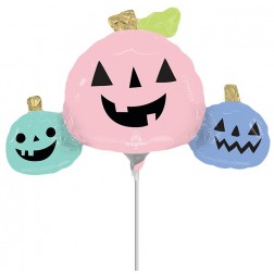 MiniShape Pastel Halloween Pumpkins