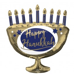 SuperShape Elegant Metals Menorah
