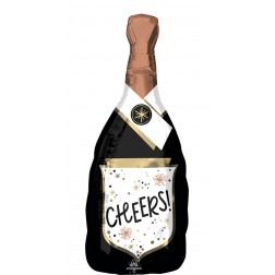 SuperShape Cheers Confetti Bubbly Bottle