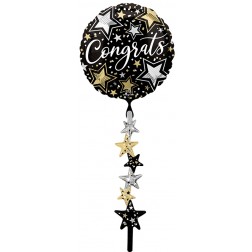 AirWalker Tail Congrats Black Silver Gold