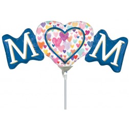 MiniShape Mom Sprinkled Hearts