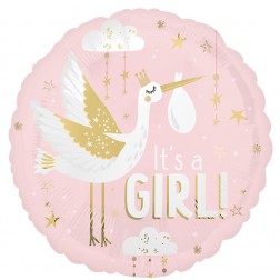 Standard Satin Special Delivery Baby Girl