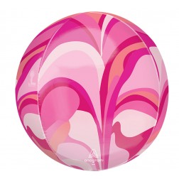 Orbz Vibrant Pink Macro Marble