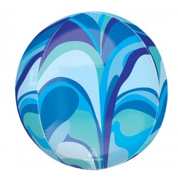 Orbz Vibrant Blue Macro Marble