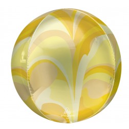 Orbz Vibrant Gold Macro Marble