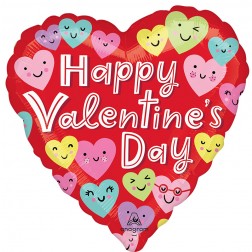 Standard Happy Hearts Valentine