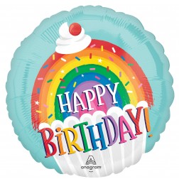 Standard Rainbow Sprinkles HBD