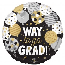 Standard Way to Go Grad Balloons