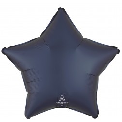 Standard Satin True Navy Star