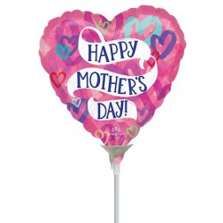 4" Mother's Day Layered Hearts