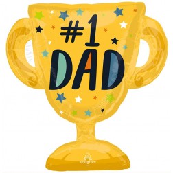 SuperShape #1 Dad Trophy