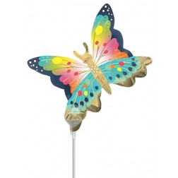 MiniShape Satin Vibrant Flutters Butterfly