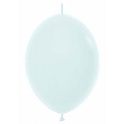 6" Fashion Solid White LOL (50ct)
