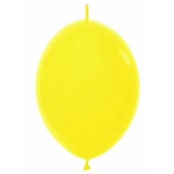 6" Fashion Solid Yellow LOL (50ct)