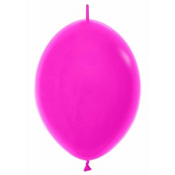 6" Fashion Solid Fushsia LOL (50ct)