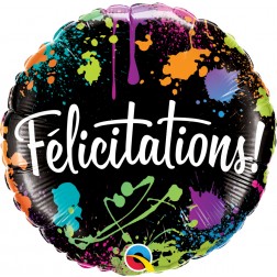 18" Felicitations! Eclaboussures