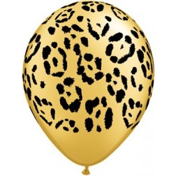 11" Leopard Spots Gold 50Ct