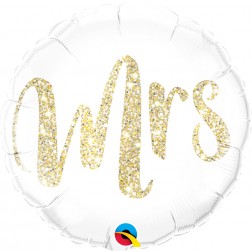 18" Mrs. Glitter Gold