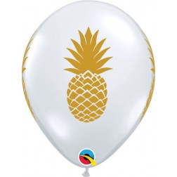 11" Pineapple Diamond Clear (50ct)