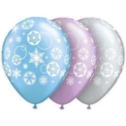 11" Snowflakes & Circles-A-Rnd (50ct)