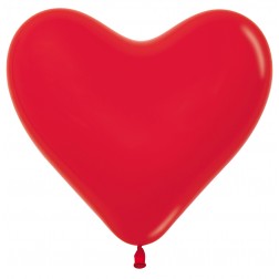 12" Fashion Red Heart (50pcs)