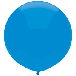 17" Outdoor Display Balloons Bright Blue 72ct
