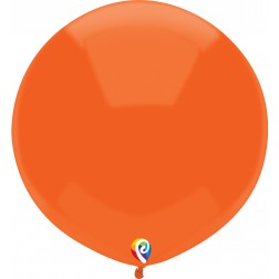 17" Outdoor Display Balloons Bright Orange 72ct