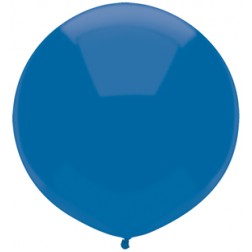 17" Outdoor Display Balloons Midnight Blue 72ct