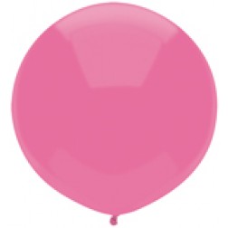 17" Outdoor Display Balloons Passion Pink 72ct