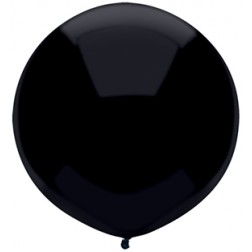 17" Outdoor Display Balloons Pitch Black 72ct