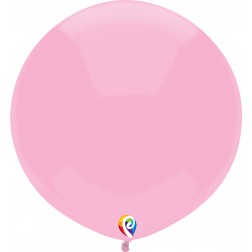 17" Outdoor Display Balloons Real Pink 72ct