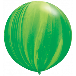 Super Agate 30" Green 02Ct
