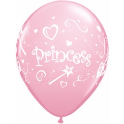 11" Princess Assorted Pink, Rose, & Spring Lilac 50Ct