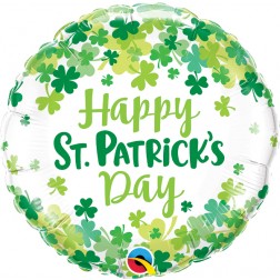 18" St. Patrick's Shamrock Confetti (pkgd)