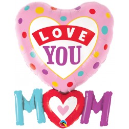 Shape Love You M(Heart)M Dots (pkgd)