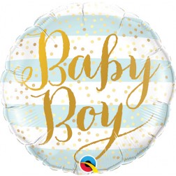 09" Baby Boy Blue Stripes 