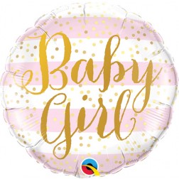 09" Baby Girl Pink Stripes 
