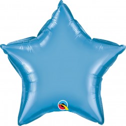20" Chrome Blue Star 